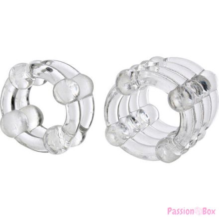 CALEXOTICS - COLT ENHANCER RINGS CLEAR