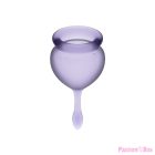 SATISFYER - FEEL GOOD MENSTRUAL CUP PURPLE 15 + 20 ML