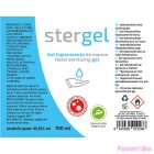 STERGEL - HYDROALCOHOLIC HAND SANITIZING GEL ALOE VERA 100ML