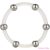 CALEXOTICS - STEEL BEADED SILICONE RING XL