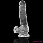 X RAY - CLEAR COCK WITH BALLS 18.5 CM -O- 3.8 CM