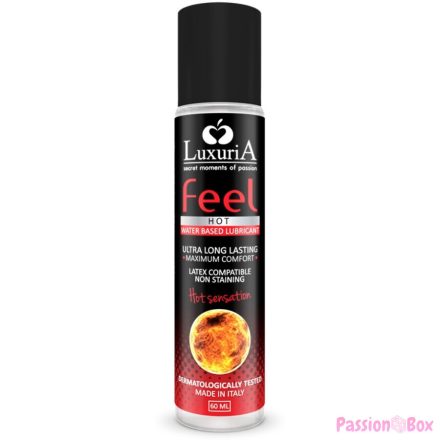 INTIMATELINE - LUXURIA FEEL HOT SENSATION WATER BASED LUBRICANT 60 ML