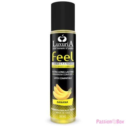 INTIMATELINE - LUXURIA FEEL BANANA WATER BASED LUBRICANT 60 ML