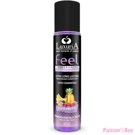INTIMATELINE - LUXURIA FEEL TUTTI FRUTI WATER BASED LUBRICANT 60 ML