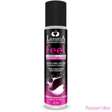 INTIMATELINE - LUXURIA FEEL ANAL WATER BASED LUBRICANT 60 ML