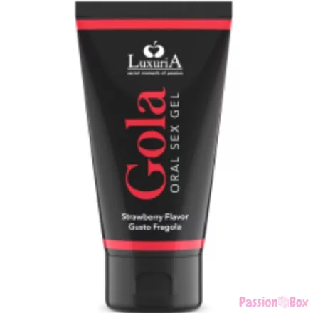 INTIMATELINE LUXURIA - ORAL SEX GEL STRAWBERRY FLAVOR 50 ML