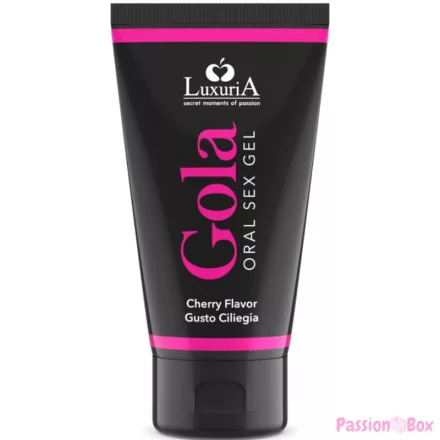INTIMATELINE LUXURIA - ORAL SEX GEL CHERRY FLAVOR 50 ML