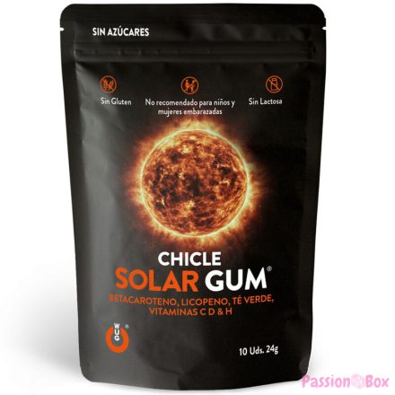 WUG GUM - SOLAR GUM SUN TANNING 10 UNITS