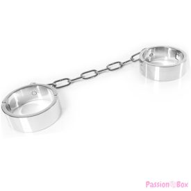 METAL HARD - ANKLE HANDCUFFS WITH ALLEN KEY SUBMISSION BDSM