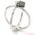 METAL HARD - CRISS CROSS HANDCUFF STAINLESS STEEL RESTRAINTS