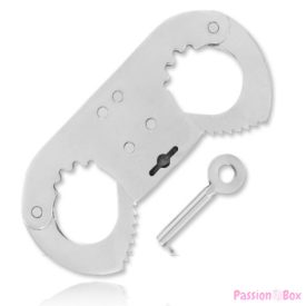 METAL HARD - THUMB CUFF METAL FINGER HANDCUFFS