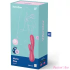 SATISFYER - MONO FLEX RED WITH APP