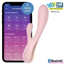 SATISFYER - MONO FLEX PINK WITH APP