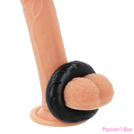 POWERING - SUPER FLEXIBLE AND RESISTANT PENIS RING 5CM PR08 BLACK