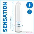 PASANTE - SENSITIVE ULTRAFINE CONDOMS 144 UNITS