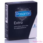 PASANTE - EXTRA CONDOM EXTRA THICK 3 UNITS