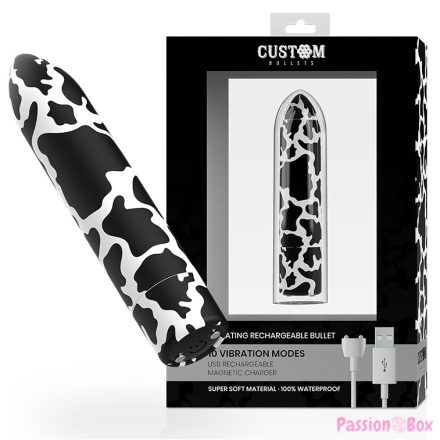 CUSTOM BULLETS - RECHARGEABLE COW MAGNETIC 10 INTENSITIES