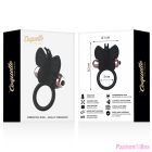 COQUETTE CHIC DESIRE - COCK RING BUTTERFLY WITH VIBRATOR BLACK/ GOLD
