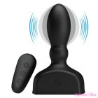 MR PLAY - BLACK INFLATABLE ANAL PLUG REMOTE CONTROL