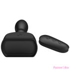 MR PLAY - BLACK INFLATABLE ANAL PLUG REMOTE CONTROL