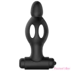 MR PLAY - SILICONE ANAL PLUG WITH VIBRATION