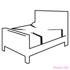 DARKNESS - BED TIES SET