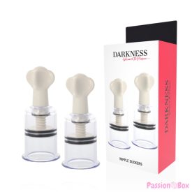 DARKNESS - TRANSPARENT NIPPLE SUCKER 5CM DIAMETER
