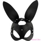 COQUETTE CHIC DESIRE - VEGAN LEATHER MASK WITH BUNNY EARS