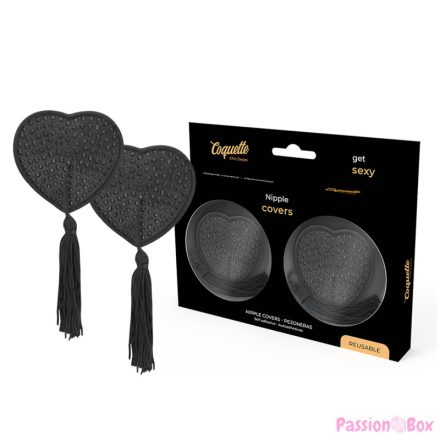 COQUETTE CHIC DESIRE - NIPPLE COVERS BLACK