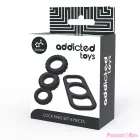 ADDICTED TOYS - COCK RING SET 4 PIECES