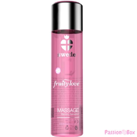 SWEDE - FRUITY LOVE WARMING EFFECT MASSAGE OIL SPARKLING STRAWBERRY WINE 120 ML