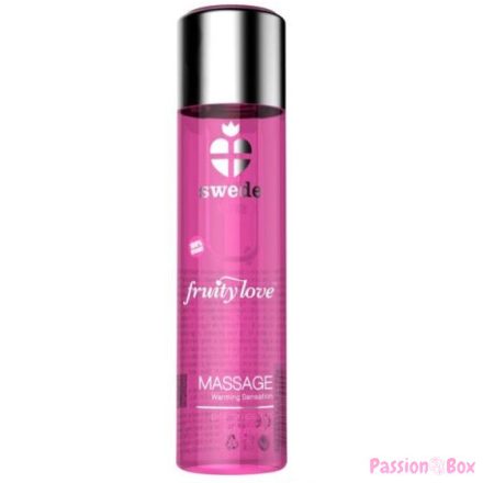 SWEDE - FRUITY LOVE WARMING EFFECT MASSAGE OIL PINK GRAPEFRUIT WITH MANGO 60 ML