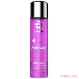   SWEDE - FRUITY LOVE WARMING EFFECT MASSAGE OIL PINK RASPBERRY AND RHUBARB 60 ML