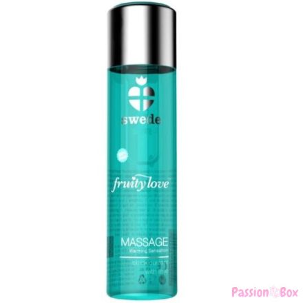 SWEDE - FRUITY LOVE WARMING EFFECT MASSAGE OIL BLACK CURRANT AND LIME 60 ML