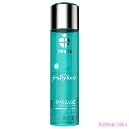 SWEDE - FRUITY LOVE WARMING EFFECT MASSAGE OIL BLACK CURRANT AND LIME 120 ML