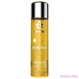   SWEDE - FRUITY LOVE WARMING EFFECT MASSAGE OIL TROPICAL FRUITY WITH HONEY 120 ML.