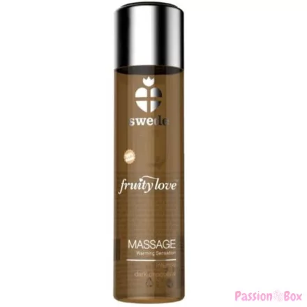 SWEDE - FRUITY LOVE WARMING EFFECT MASSAGE OIL INTENSE DARK CHOCOLATE 60 ML