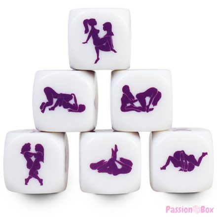 SECRETPLAY - DICE KAMASUTRA LESBIAN 25 MM