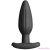 ELECTRASTIM - SILICONE BLACK ROCKER BUTT PLUG MEDIUM