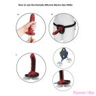 ELECTRASTIM - SILICONE FUSION KOMODO DILDO