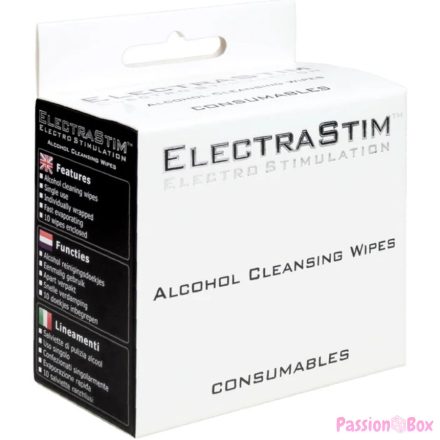 ELECTRASTIM - ALCOHOL CLEANSING WIPES 10 UNITS