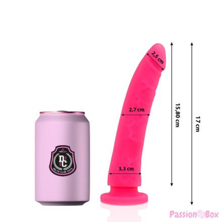 DELTA CLUB - TOYS PINK DILDO MEDICAL SILICONE 17 CM -O- 3 CM