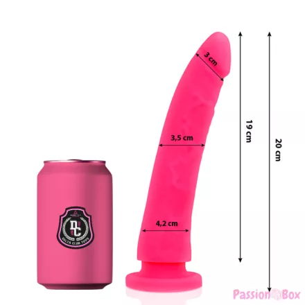 DELTA CLUB - TOYS PINK DILDO MEDICAL SILICONE 20 CM -O- 4 CM