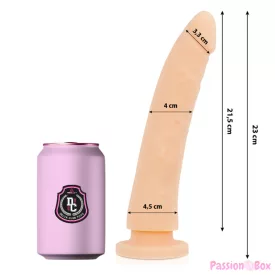   DELTA CLUB - TOYS NATURAL DILDO MEDICAL SILICONE 23 CM -O- 4.5 CM