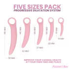 INTIMICHIC - SILICONE DILATOR 5 PIECES SET