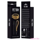 FETISH SUBMISSIVE ORIGEN - NEOPRENE LINED NECKLACE WITH CHAIN