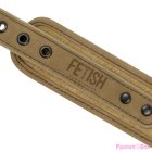 FETISH SUBMISSIVE ORIGEN - NEOPRENE LINED NECKLACE WITH CHAIN