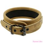 FETISH SUBMISSIVE ORIGEN - NEOPRENE LINED NECKLACE WITH CHAIN