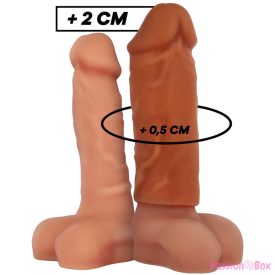 VIRILXL - LIQUID SILICONE V3 BROWN PENIS EXTENSION