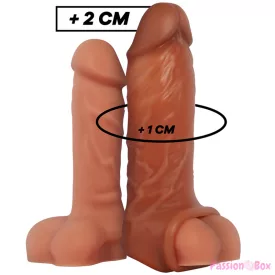 VIRILXL - LIQUID SILICONE V7 BROWN PENIS EXTENSION